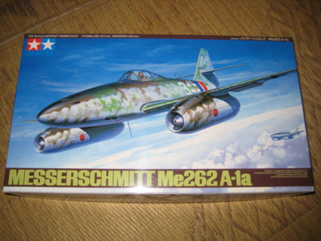 タミヤ 1/48 傑作機シリーズ メッサーシュミット Me262 A-1a