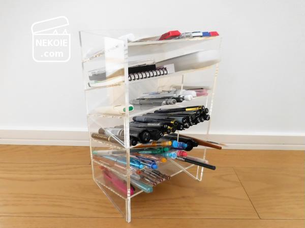 無印良品*アクリル小物ラックと、月一不用品チェック。 - ネコハウス