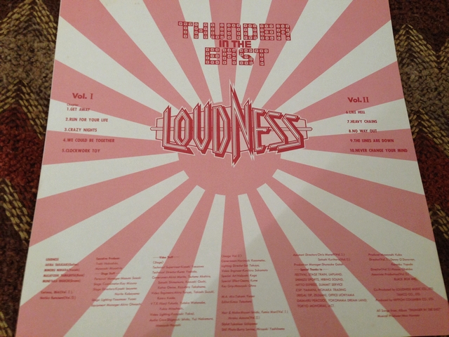 懐かしのビデオディスク（LD）パート2“THUNDER IN THE EAST Vol