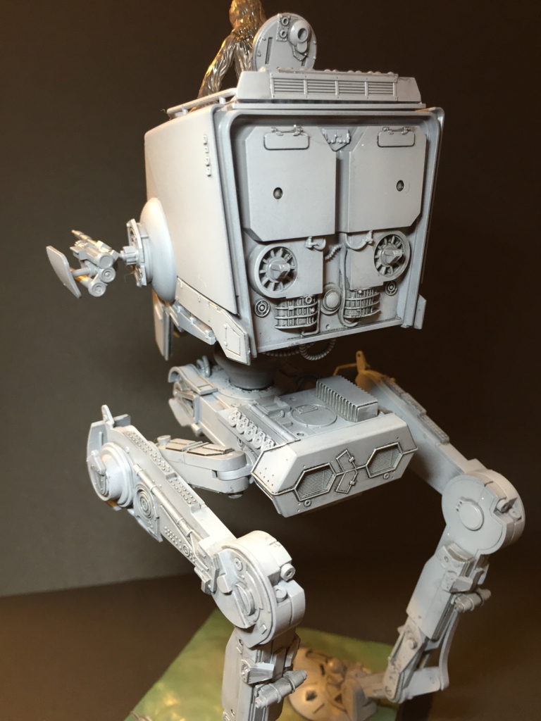 プラモデル完成品1/48スターウォーズAT-ST AT-ST（バンダイ1/48） - ポン次郎のプラモ備忘録
