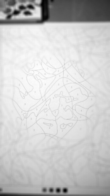 パズルぬりえ By Noe姫 ライオン 大人のぬり絵部