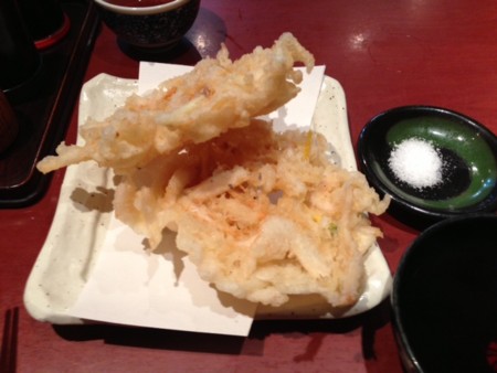 金沢ご飯_白エビのかき揚げ