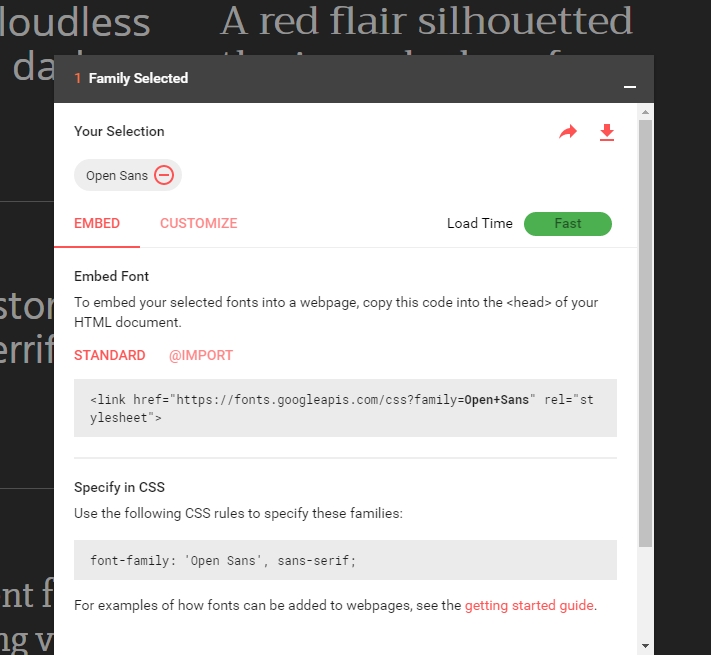 新バージョンGoogle Fontsの見た目2 新バージョンGoogle Fontsの見た目2