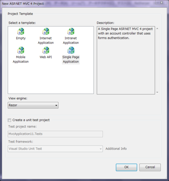 Single page applications in asp.net mvc 4