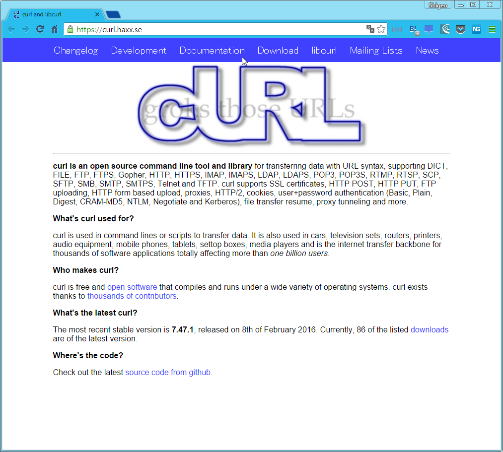 Resume curl downloads