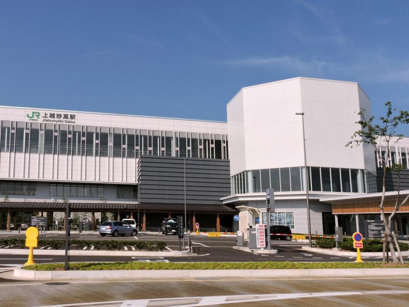 上越妙高駅の開業｜新潟県上越市大和 上越市のメモブログ｜北陸新幹線「上越妙高駅」からの観光客を増やしたい謙信公のまち