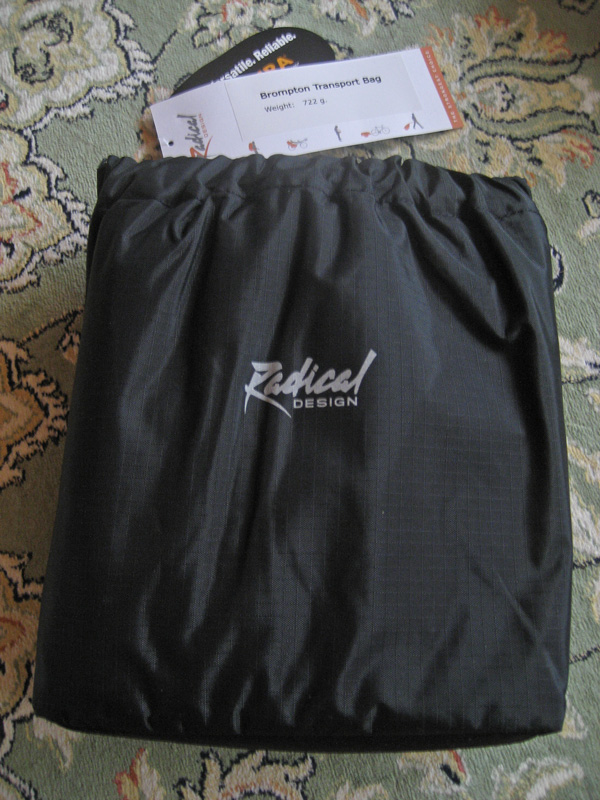 radical design brompton transport bag