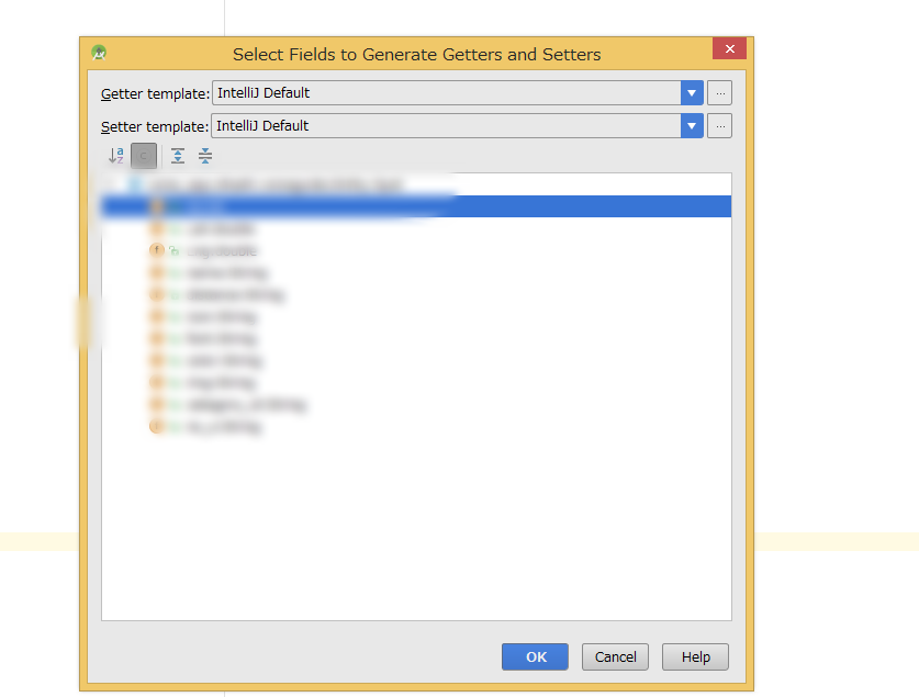 android studio generate getters and setters android studio generate getters and setters
