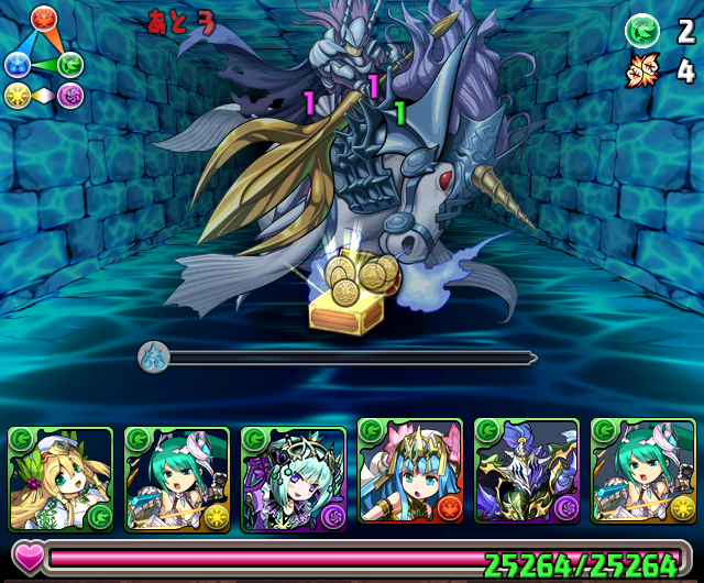 アスタロトの究極進化と木属性チーム編成の模索 Hp2倍攻撃4倍回復2倍を 242 と呼ぶ Mao Log