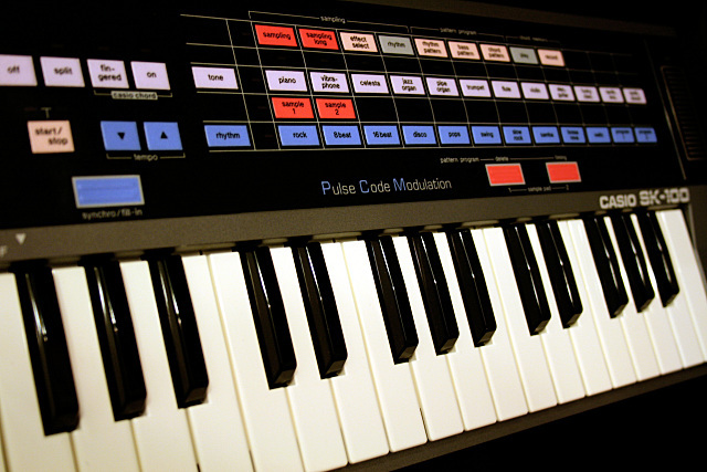 CASIO SK-100の思い出 - スタジオ・サニーサイド