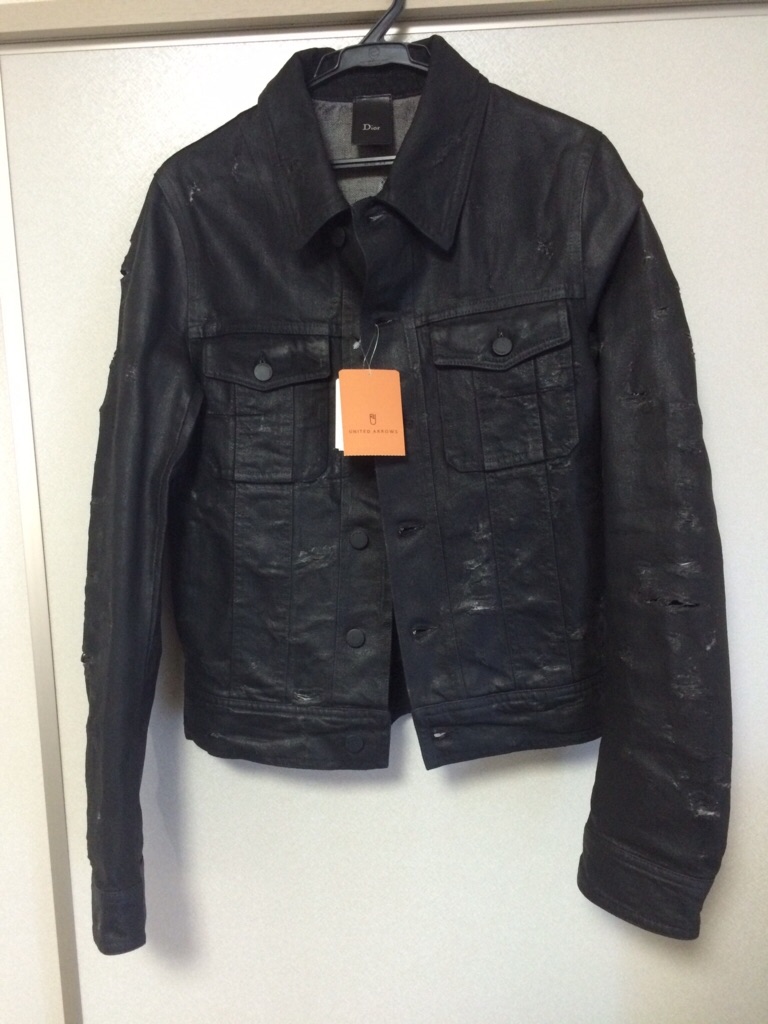 Dior Hommeディオールオム エディ期ダメージ加工Gジャンデニムジャケット DIOR HOMME - Dior HOMME デストロイ ダメージ加工 デニム