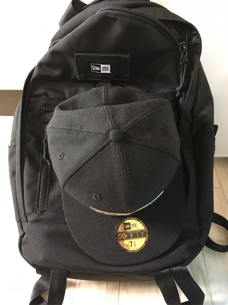NEWERA リュック カバン キャップクリップ 付き NEW ERA ニューエラ キャップクリップ2 14524807 14524803
