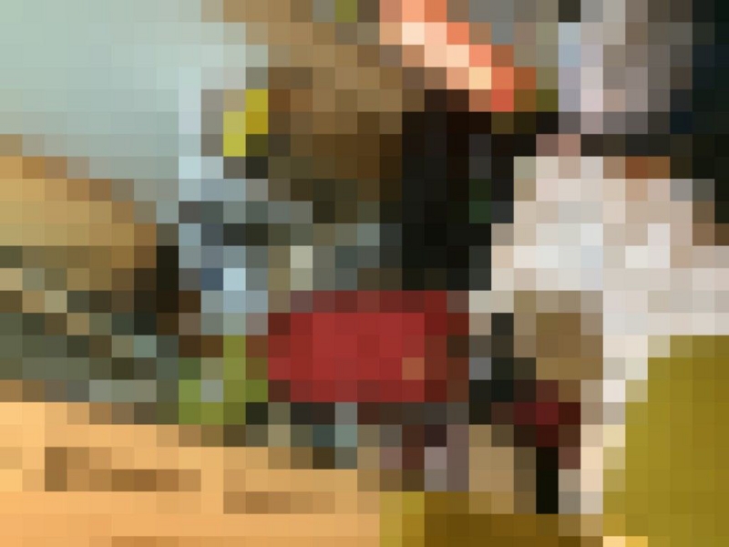 汚い部屋のモザイク画像 汚い部屋のモザイク画像