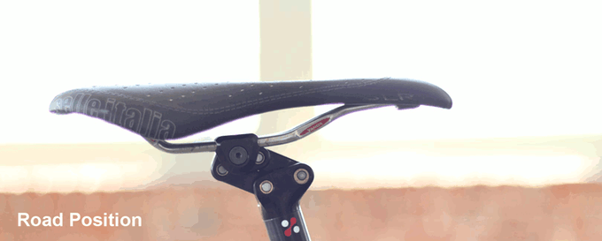 Switch Aero System：ロードバイクを一瞬でTTバイクポジションに