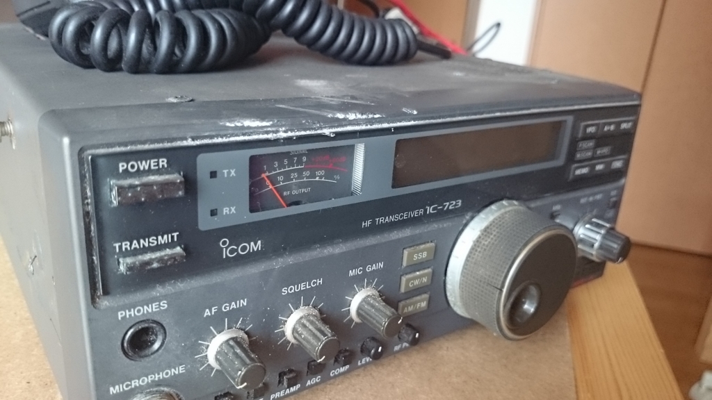 アマチュア無線機　ＩC-７２３Ｓ Yahoo!オークション -「ic-723」(トランシーバー) (アマチュア