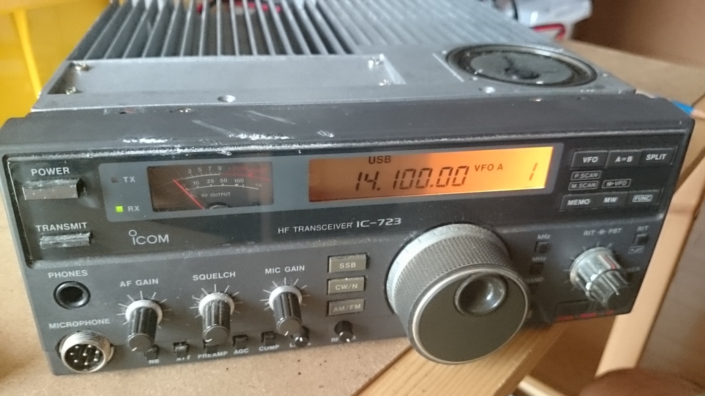 アマチュア無線機　ＩC-７２３Ｓ Yahoo!オークション -「ic-723」(トランシーバー) (アマチュア