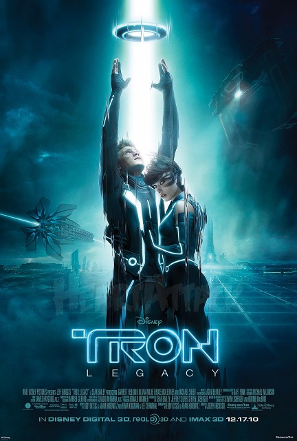トロン・レガシー　USオリジナル映画ポスター トロン・レガシー USオリジナル映画ポスター トロン：レガシー