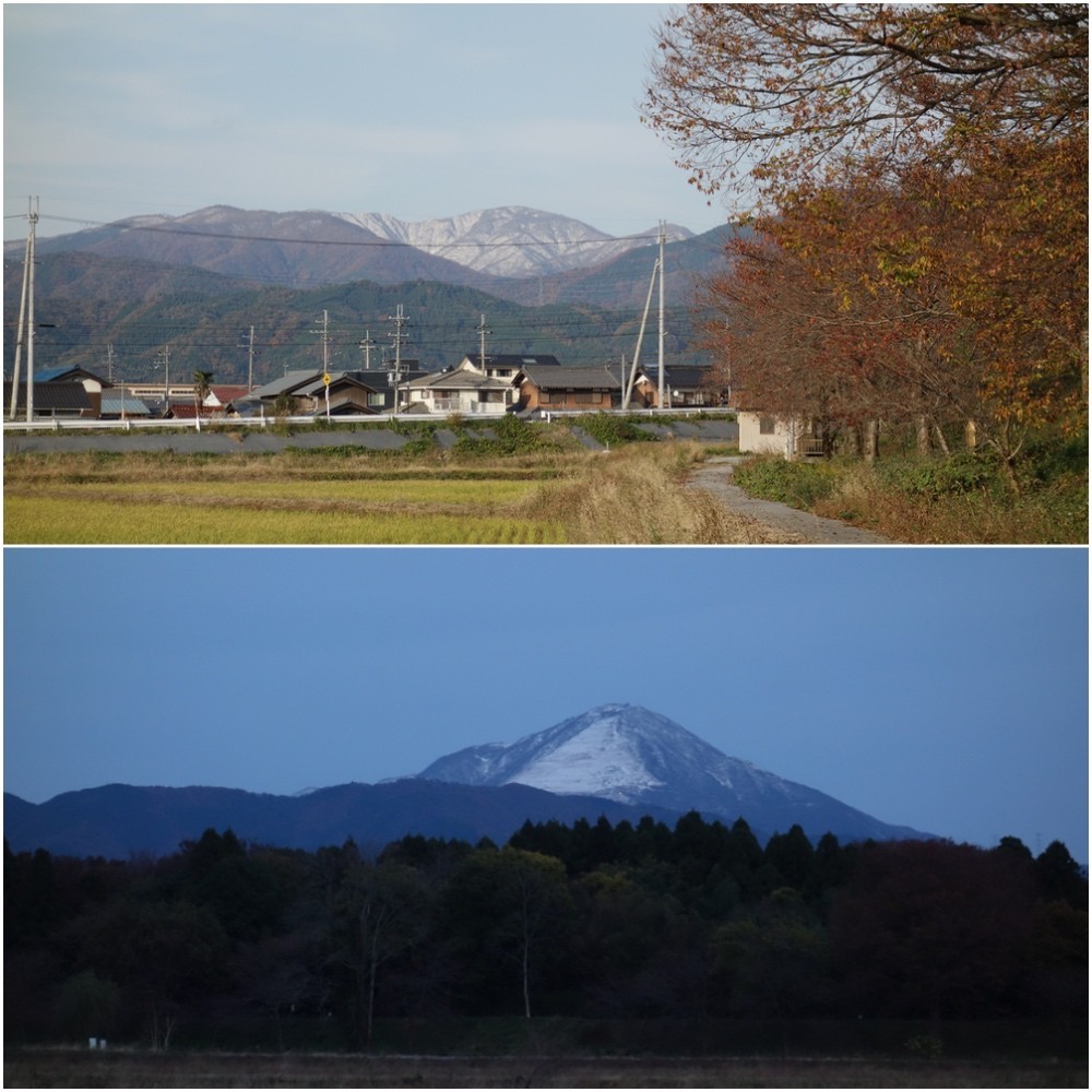 2017年の初冠雪