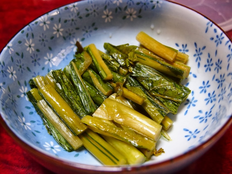 野沢 菜 漬け