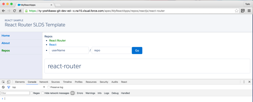 SFDC：React×Visualforceを試してみました - tyoshikawa1106のブログ