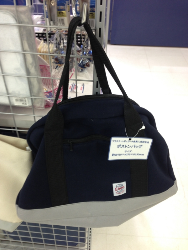 ファッションの LIONS FANCLUB 2014 / 西武ボストンバッグ - 野球