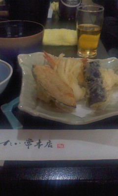 120421 13:51 たい常本店 てんぷら