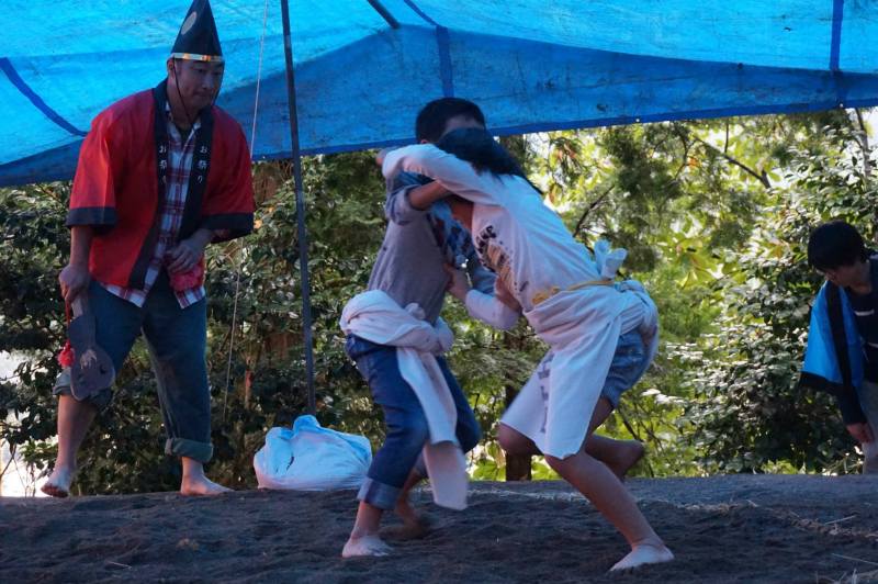 秋祭り～のぼりたて～ やぶおこし