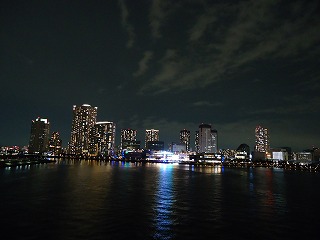 晴海大橋からの眺め 晴海大橋からの眺め