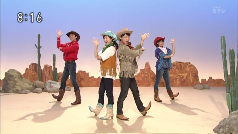 おかあさんといっしょ ちびっこカウボーイ よしおじいさんじゃねぇ ママがんばってません。