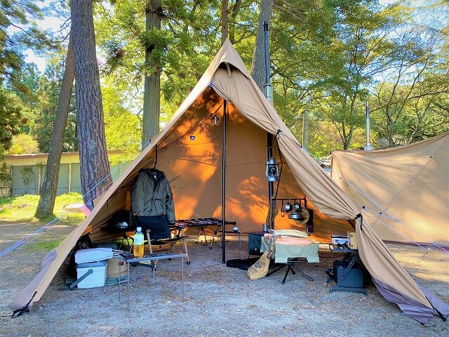 薪ストーブとテントセット 薪ストーブ対応テントおすすめ25選！一酸化炭素中毒などの安全対策も