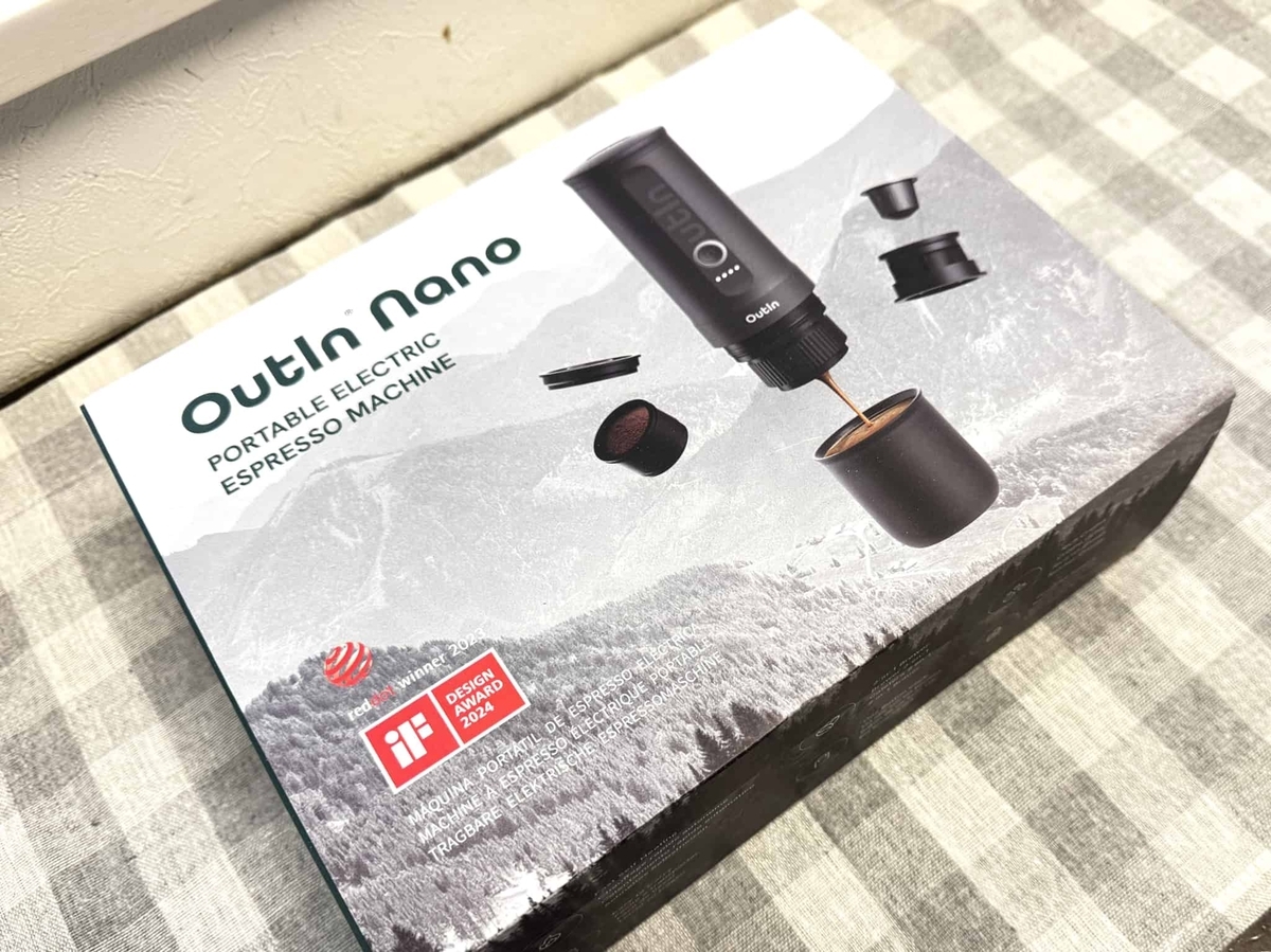レビュー】Outin Nano ポータブル電動エスプレッソマシンを使ってみた