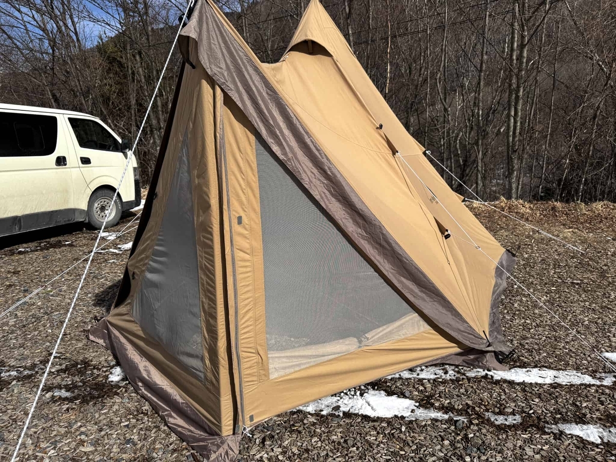 レビュー】テンマクデザイン サーカスTC DX専用窓付きフロントフラップ