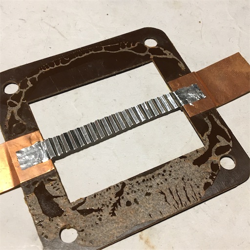 Decca Ribbon 作る。 - A2 Laboratory. Work shop