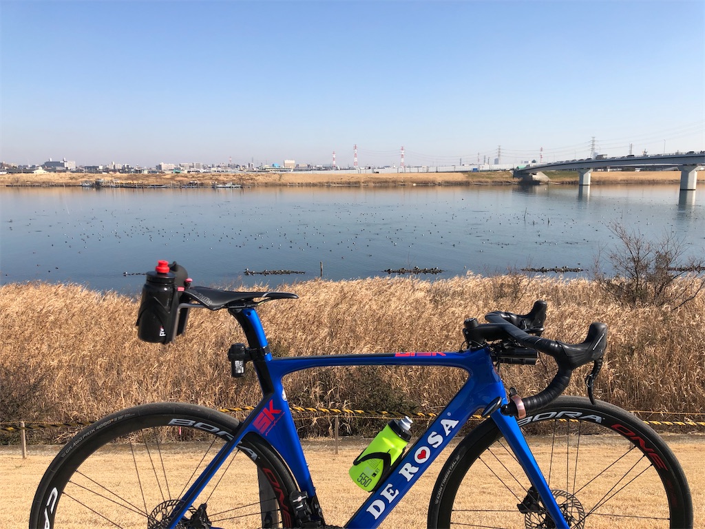 今週末のライド 江戸川右岸宝珠花橋まで往復106km - 甘く香るか