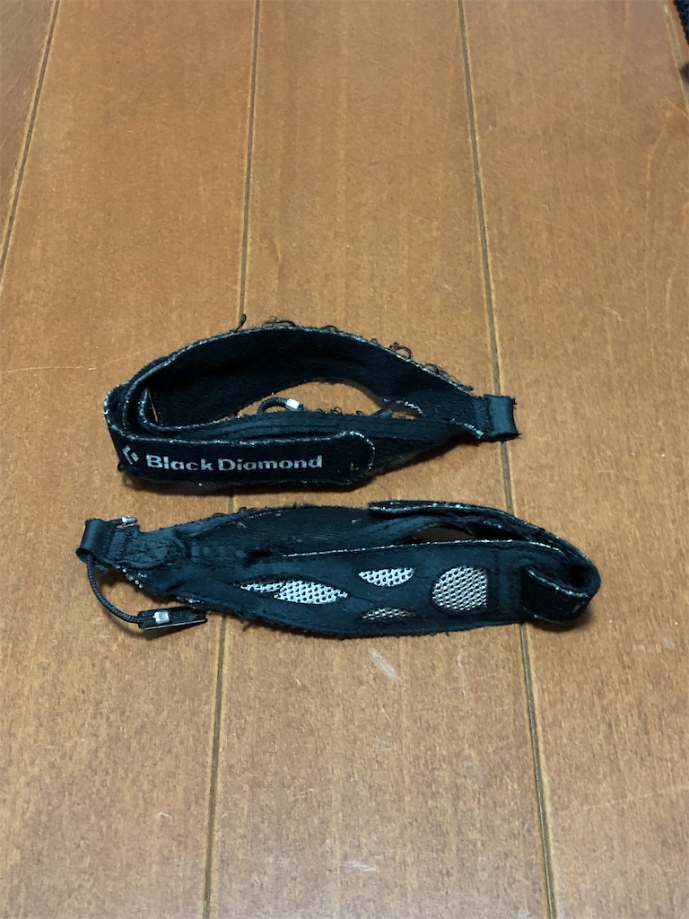 Zポールのストラップ交換 甘く香るか青いバラ