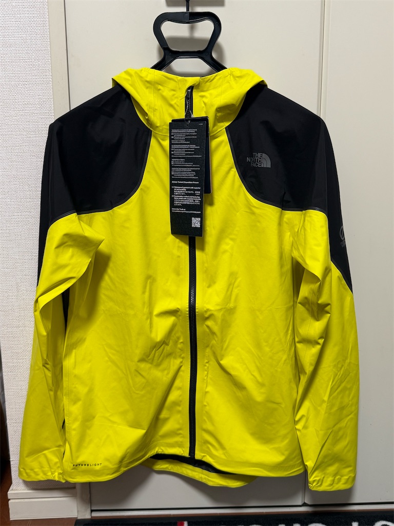 新しいランニングジャケットを下して買い物ラン6km THE NORTH FACE FL