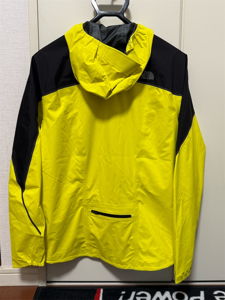 新しいランニングジャケットを下して買い物ラン6km THE NORTH FACE FL