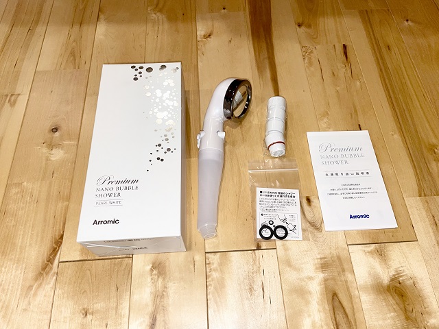 Silky Nano Bubble Shower Premium（アラミック シャワーヘッド