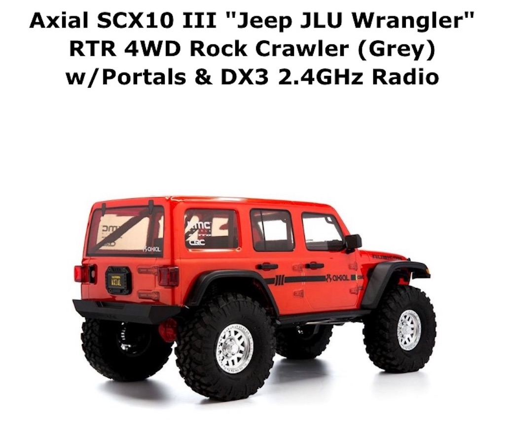 SCX10 Ⅲ RTR 発売 - AF-HobbyのRCクローラー日記
