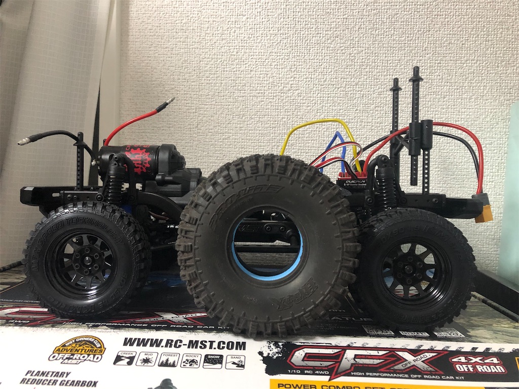 MST CFX J4 製作② - AF-HobbyのRCクローラー日記