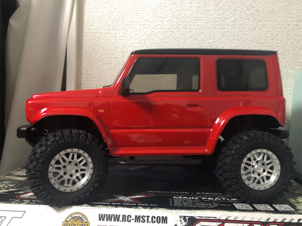 MST CFX J4 製作⑥ 完成 - AF-HobbyのRCクローラー日記