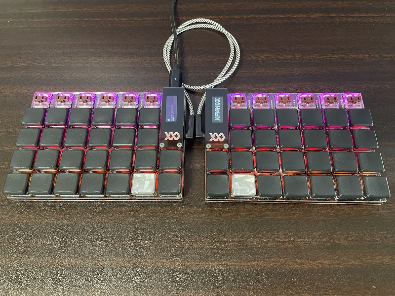 MXスイッチソケットに対応したHelix(5/4行対応)を作った