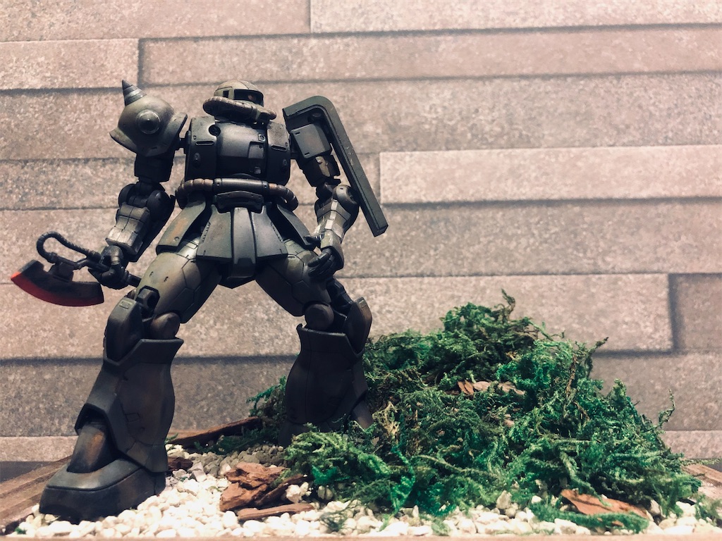ザクⅡ THE ORIGIN版（HGUC 1/144）～ ジオラマ制作篇 ～ - 水陸両用