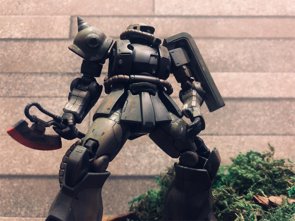 HGUC ザクⅡ改 全塗装完成品