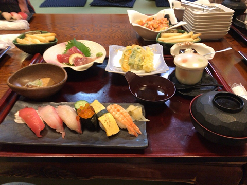 海鮮の郷いずみの料理