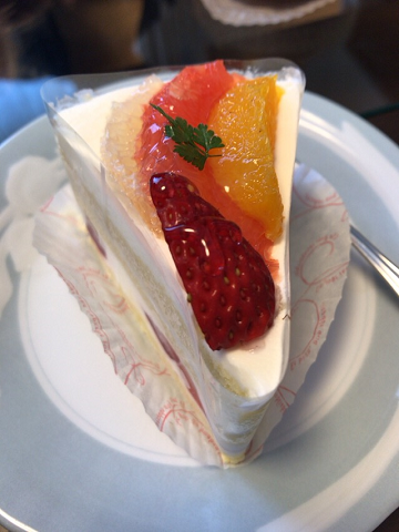 フルーツショートケーキ