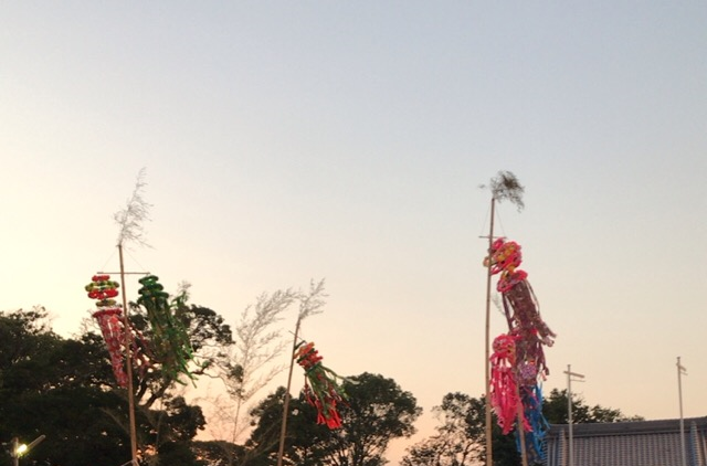 お祭りの会場