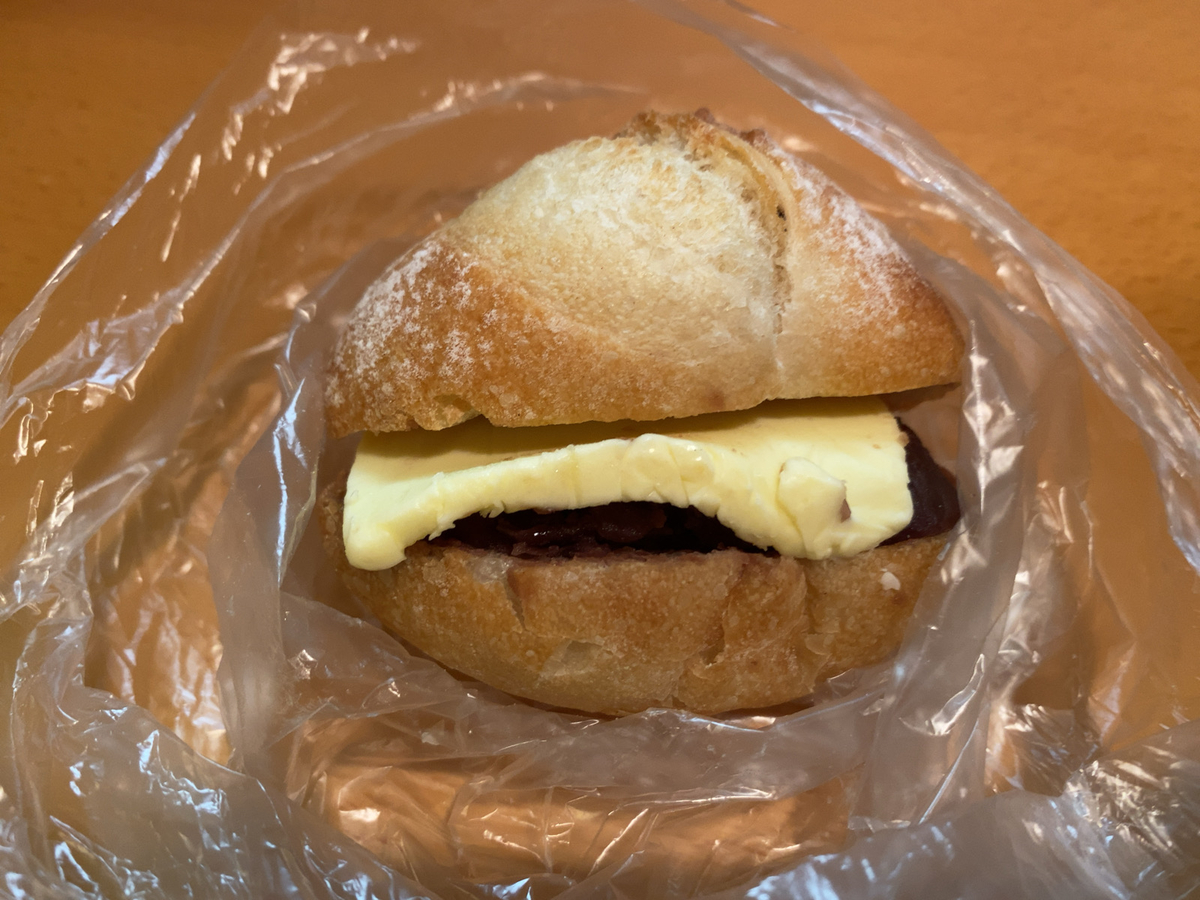 あんバターパン