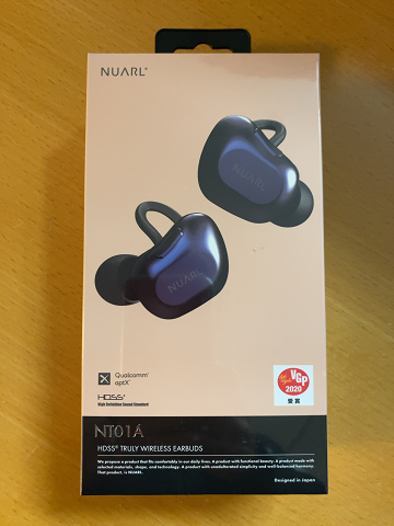 NUARL NT01A 外箱