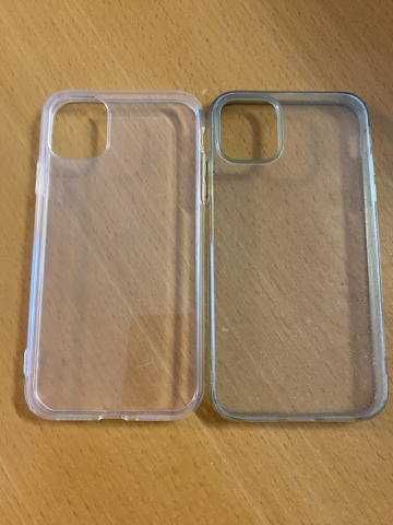 iPhone 11用クリアケース